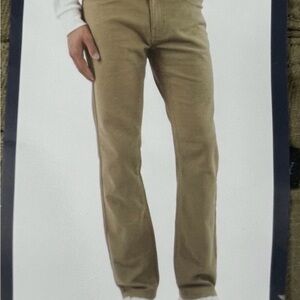 Jachs NY Straight Fit 5 Pocket Flex Waistband Tan NWT